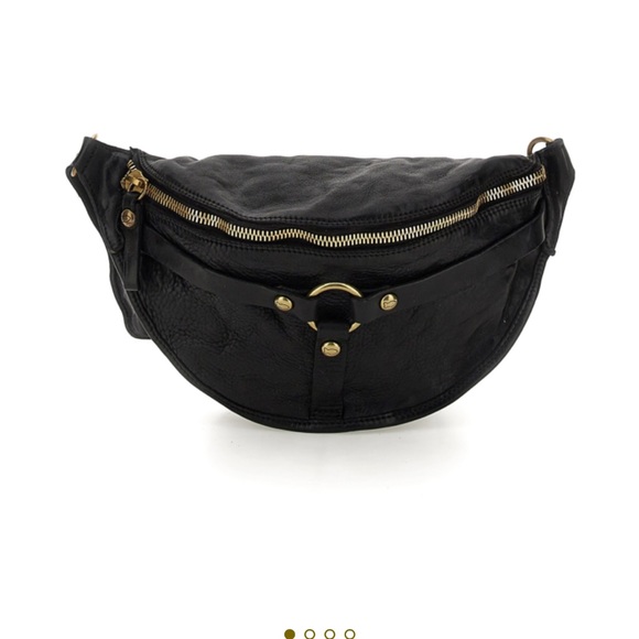 Campomaggi Belt bag “Mamorè” BLACK Leather- READ DESCRIPTION MISSING STRAP - Picture 10 of 11